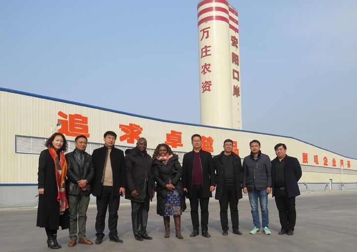 栽下梧桐樹，引得鳳凰來 ——多哥共和國農(nóng)業(yè)部官員一行考察萬莊新肥
